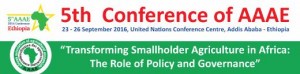The 5th AAAE Conference @ United Nations Conference Centre | Addis Ababa | Addis Ababa | Ethiopia