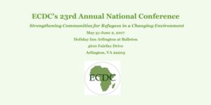 Strengthening Communities for Refugees in a Changing Environment @ Holiday Inn Arlington At Ballston 4610 Fairfax Drive Arlington, VA 22203 United States | | |