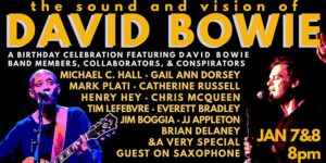 The Sound and Vision of David Bowie  UNDER 21 WITH PARENT OR LEGAL GUARDIAN @ The Cutting Room 44 E 32nd St. New York, NY 10016 United States