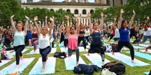 Bryant Park Yoga by Bryant Park Corporation Follow 2693 followers @ Bryant Park  Meet in Park  Near 41st Street and 6th Avenue  New York, NY 10018  United States |  |  | 